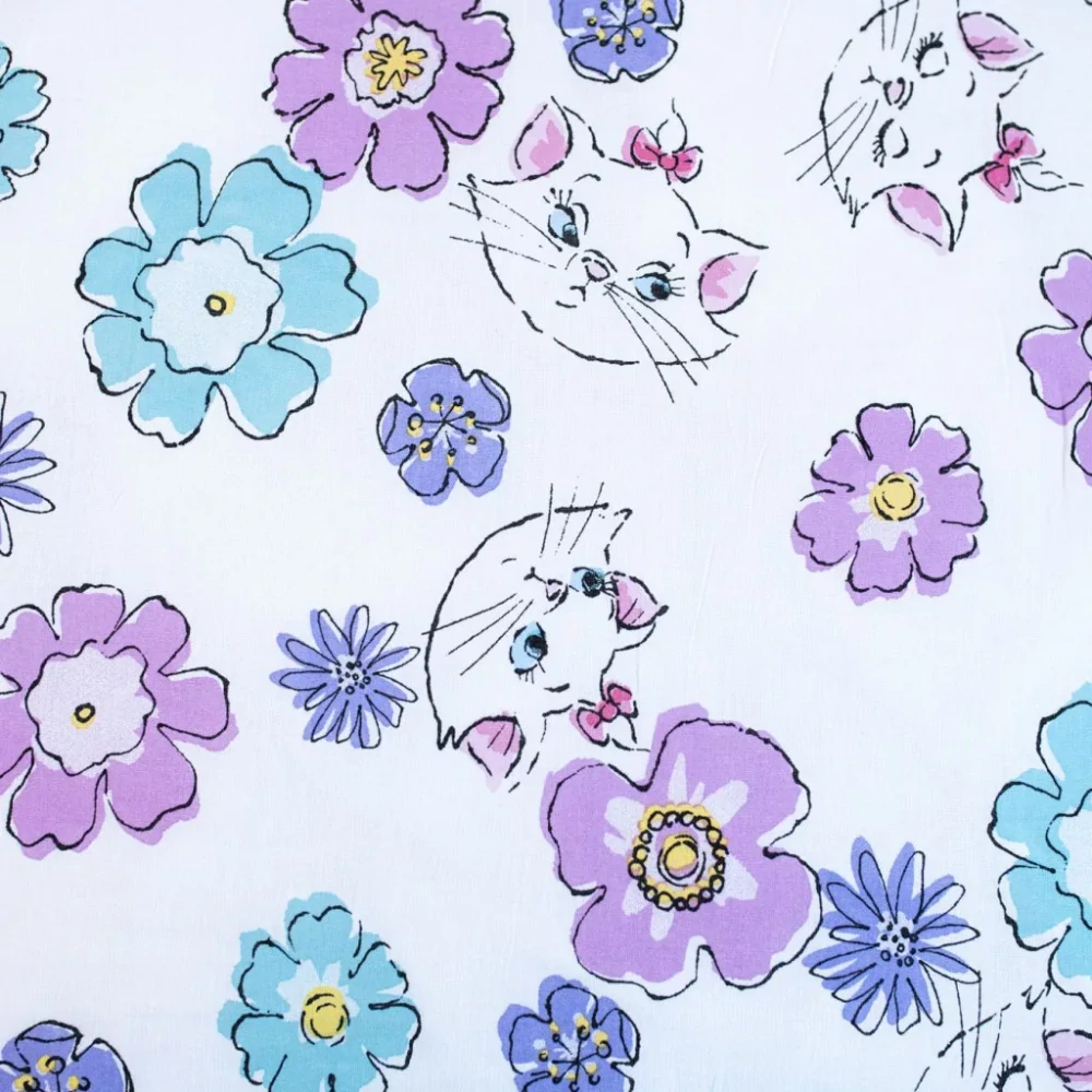Obliečky 140x200 MAČIČKA MÁRIA floral
