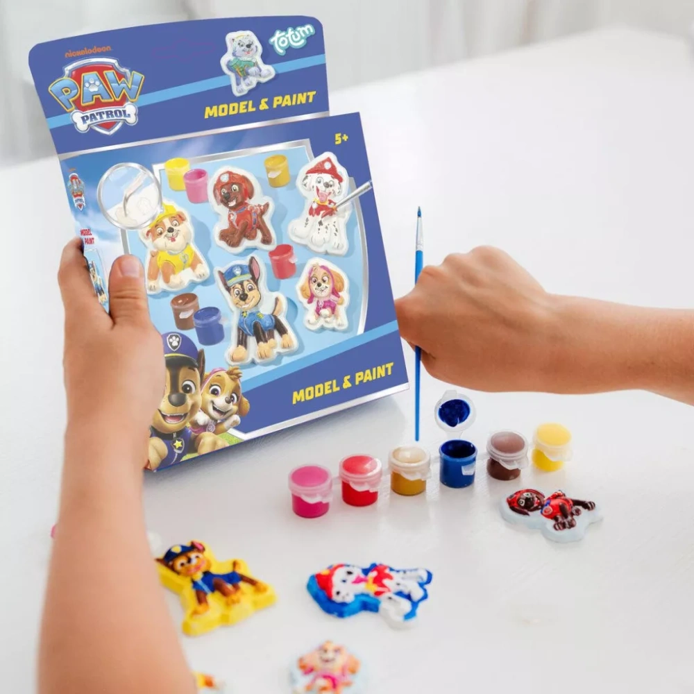 Odlievanie sadry PAW PATROL