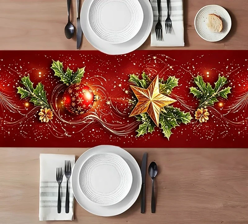 Vianočný behúň na stôl VIANOCE 02 (180x35cm)