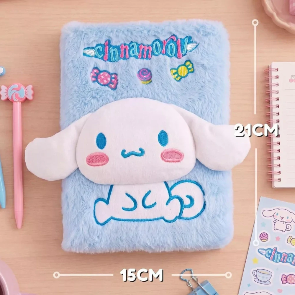 Plyšový denníček CINNAMOROLL