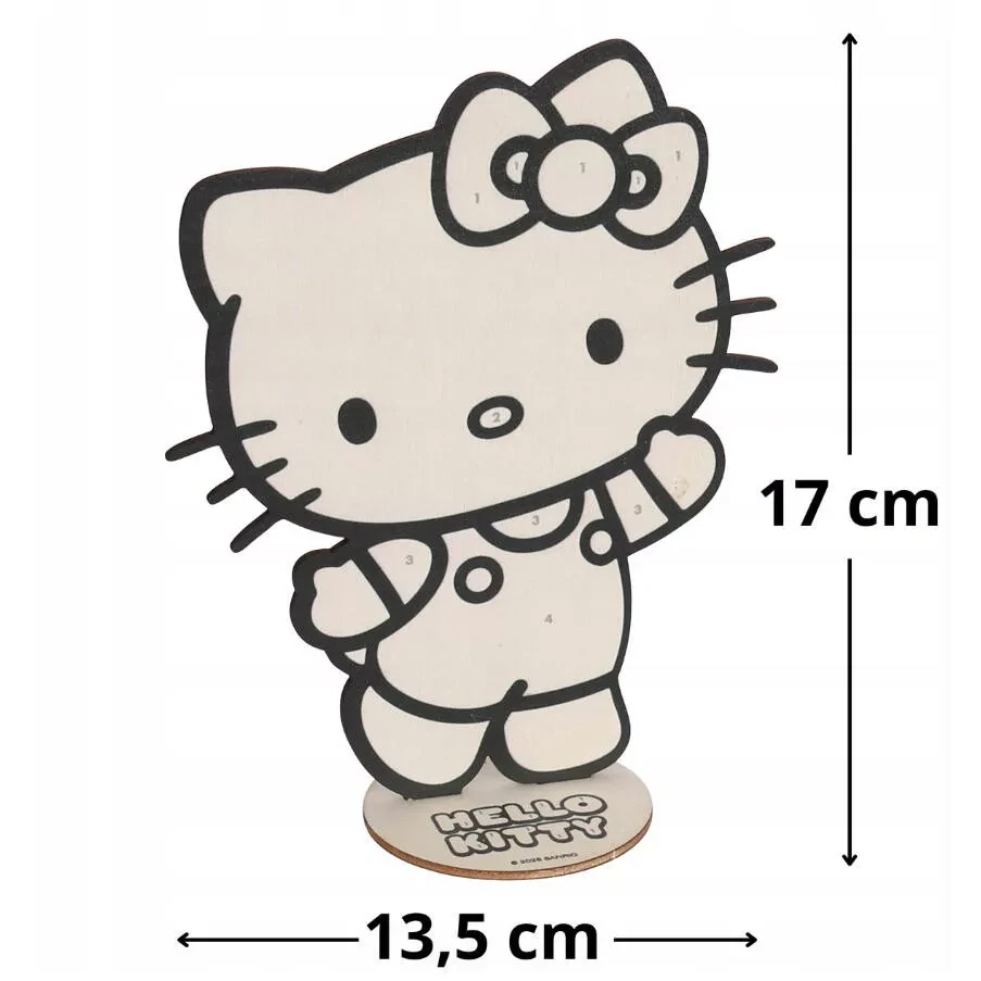 Figúrka na vymaľovanie HELLO KITTY