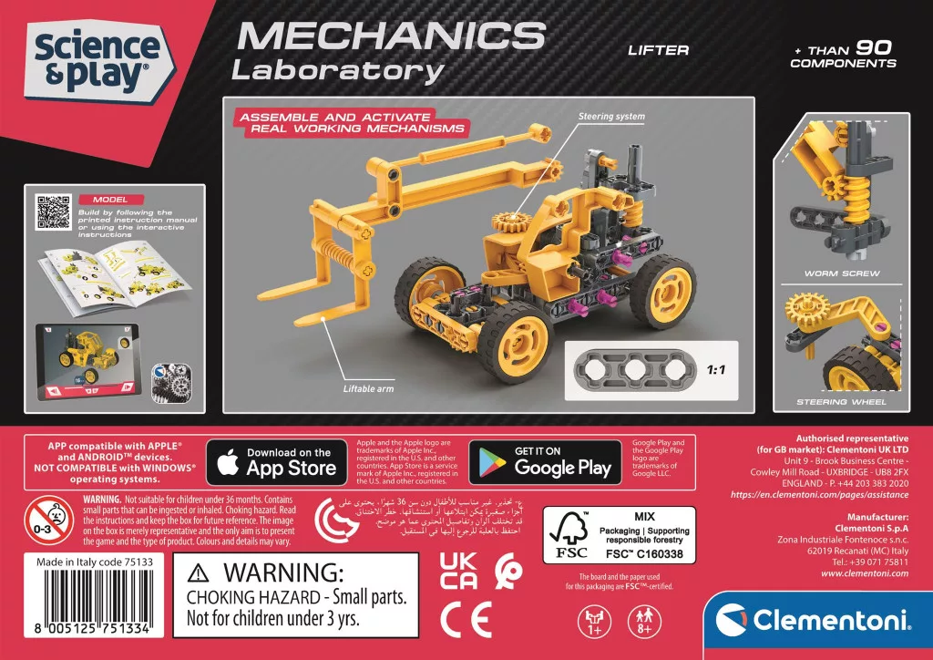 Stavebnica ZDVIHÁK VOZIDIEL