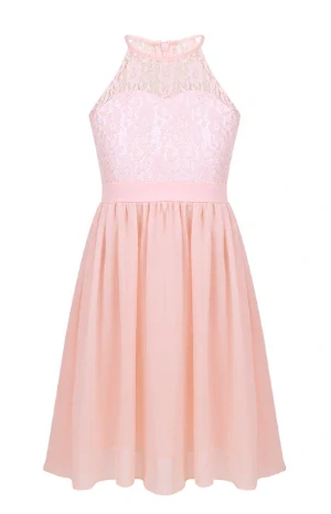 Dievčenské spoločenské šaty model EMKA mini 6-12r. - viac farieb