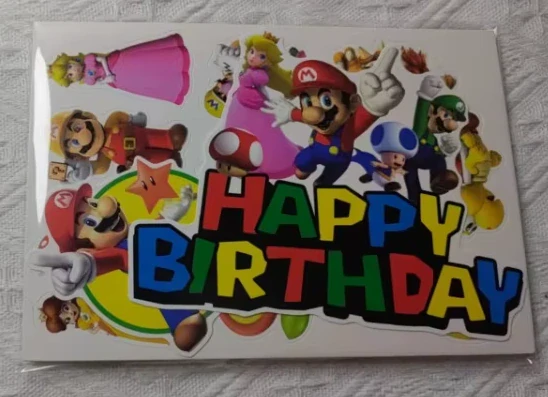 Tortový zápich SUPER MARIO (24ks)