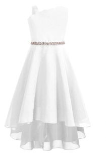 Dievčenské spoločenské šaty model LUJZA 14r.