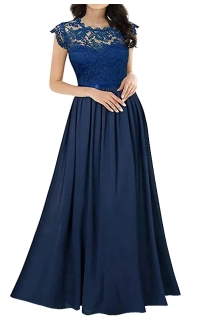 Spoločenské šaty model LEA veľ. S-XXL (veľ.36-46)