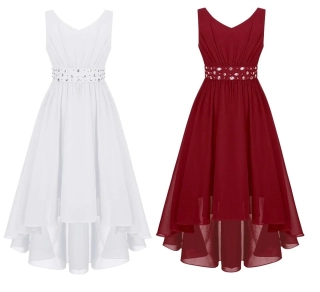 Dievčenské spoločenské šaty model KARIN veľ.14r.