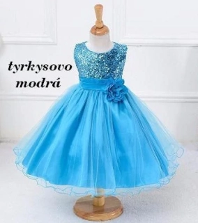 Dievčenské spoločenské šaty model MAGIC 2-4r. - viac farieb