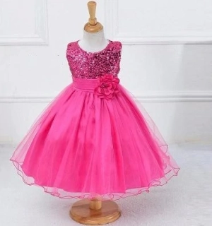 Dievčenské spoločenské šaty model MAGIC 2-4r. - viac farieb