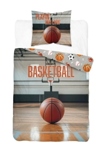 Obliečky 140x200 BASKETBAL lopta