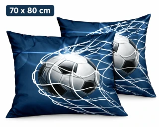 Obliečka na vankúš 70x80 FUTBALKA sieť