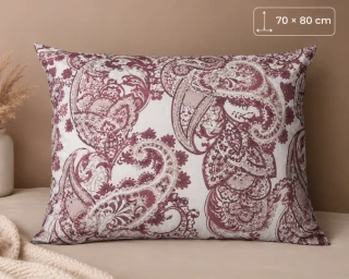 Obliečka na vankúš 70x80 AVINION 04 bordová